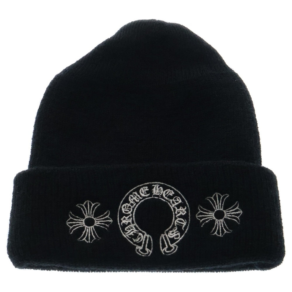 CHROME HEARTS(クロムハーツ) WOOL WATCH CAP CHプラスホースシューニットキャップ ビーニー帽子