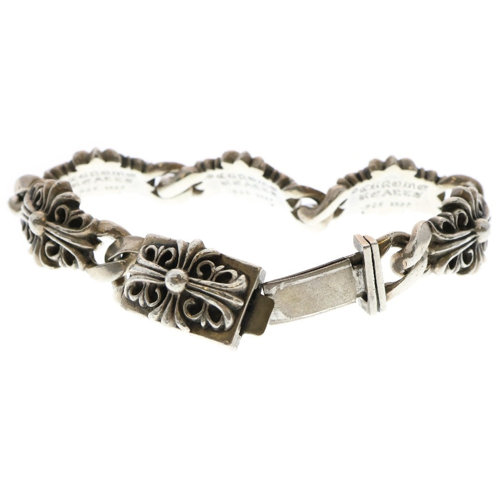 CHROME HEARTS(クロムハーツ) KEEPER LINK キーパーリンク シルバーブレスレット 5LINK BCA400