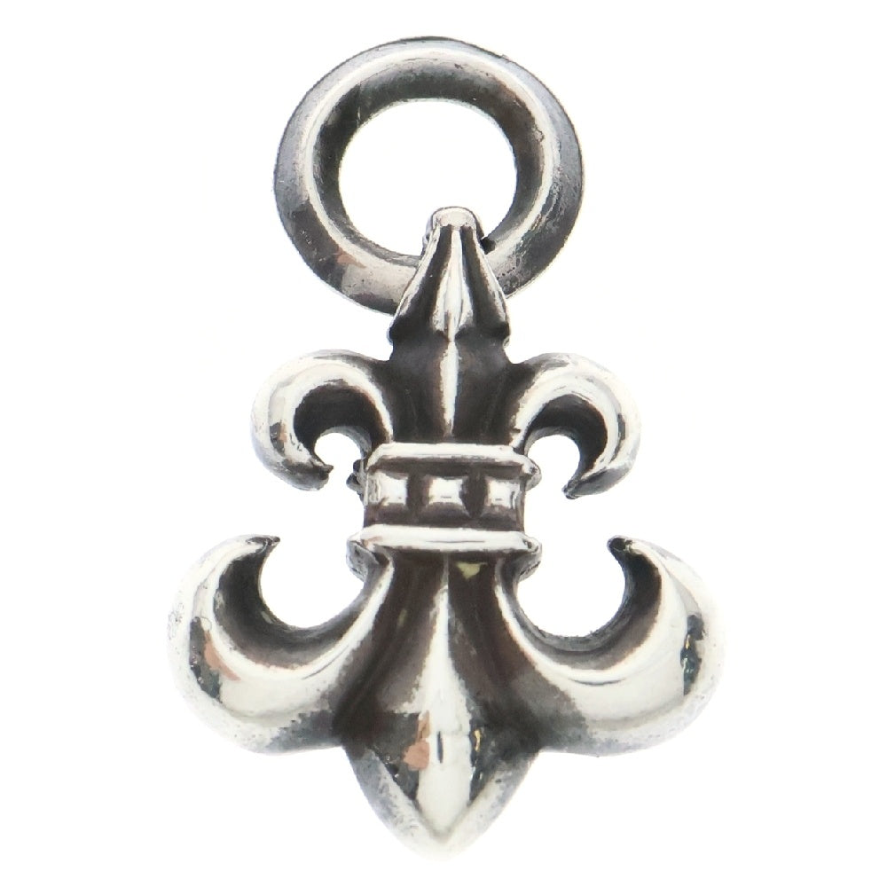 CHROME HEARTS(クロムハーツ) BS FLUER CHARM BSフレアチャーム サファイア シルバー ネックレストップ