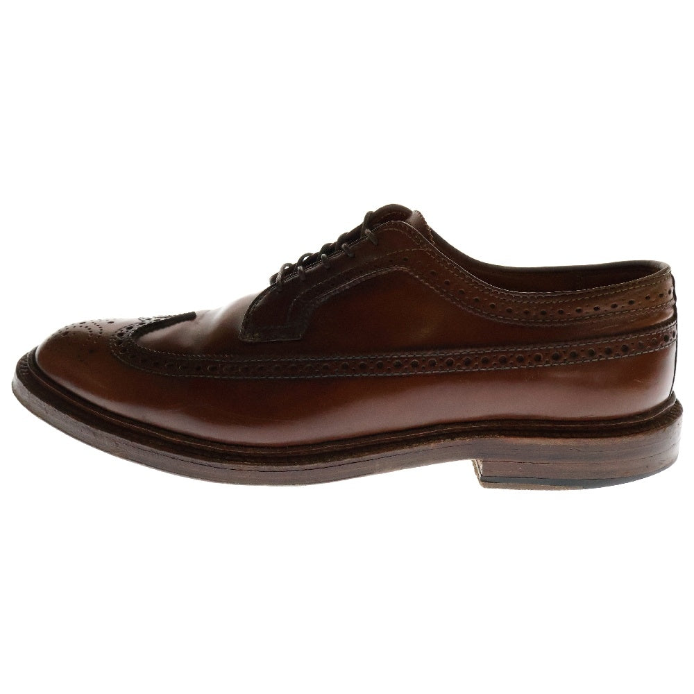 Alden(オールデン) CITI SHOES別注 LWB ロングウイングチップ ブルーチャー コードバンレザーシューズ ウィスキー ブラウン 97891