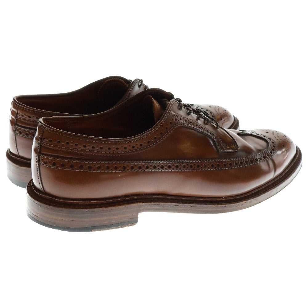 Alden(オールデン) CITI SHOES別注 LWB ロングウイングチップ ブルーチャー コードバンレザーシューズ ウィスキー ブラウン 97891