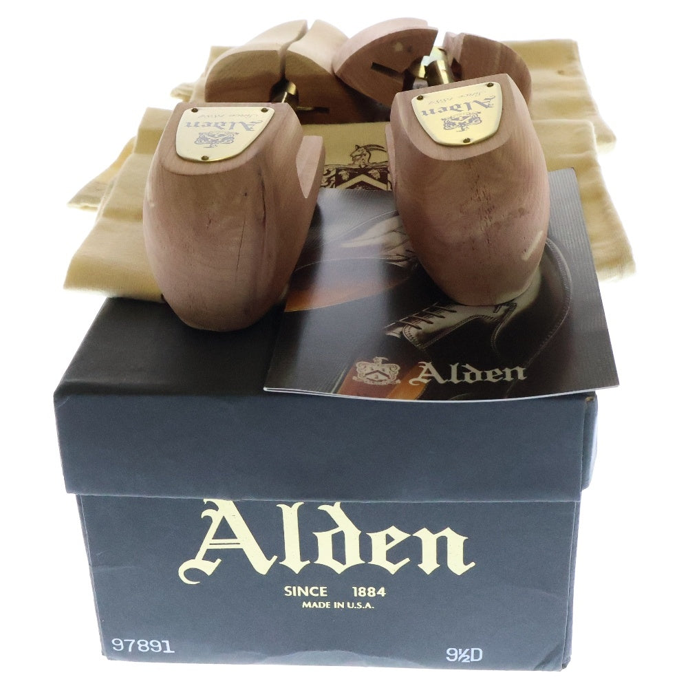 Alden(オールデン) CITI SHOES別注 LWB ロングウイングチップ ブルーチャー コードバンレザーシューズ ウィスキー ブラウン 97891