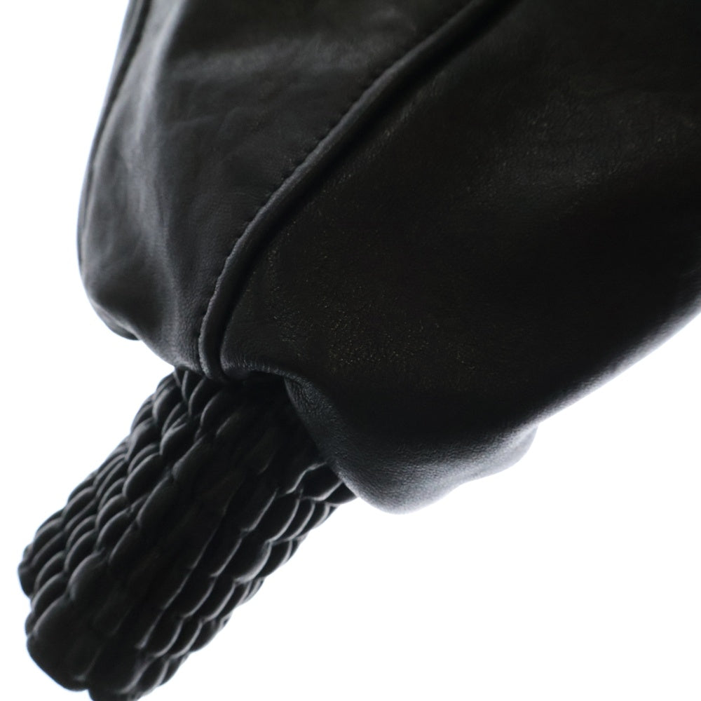 NO/FAITH STUDIOS(ノーフェイスストゥディオス) LEATHER BIKER ギミックデザイン バイカー レザー バイカージャケット ブルゾン ブラック