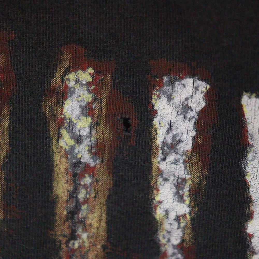 VINTAGE(ヴィンテージ) 90s NINE INCH NAILS THE DOWNWARD SPIRAL ALL SPORTタグ ヴィンテージ ナインインチネイルズ ダウンワードスパイラル プリント半袖Tシャツ ブラック