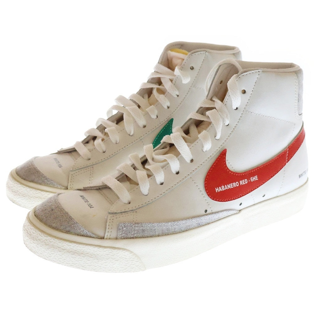 NIKE(ナイキ) WMNS BLAZER MID 77 ウィメンズ ブレイザー ミッドカットスニーカー ホワイト US10/27.0cm DA2142-146