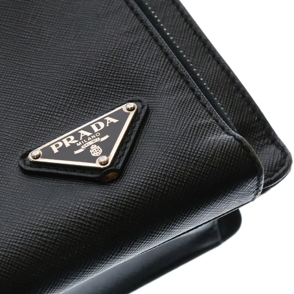 PRADA(プラダ) SAFFIANO TRAVEL サフィアーノ レザー トラベル 2WAYハンドバッグ ショルダーバッグ ブラック VR0062