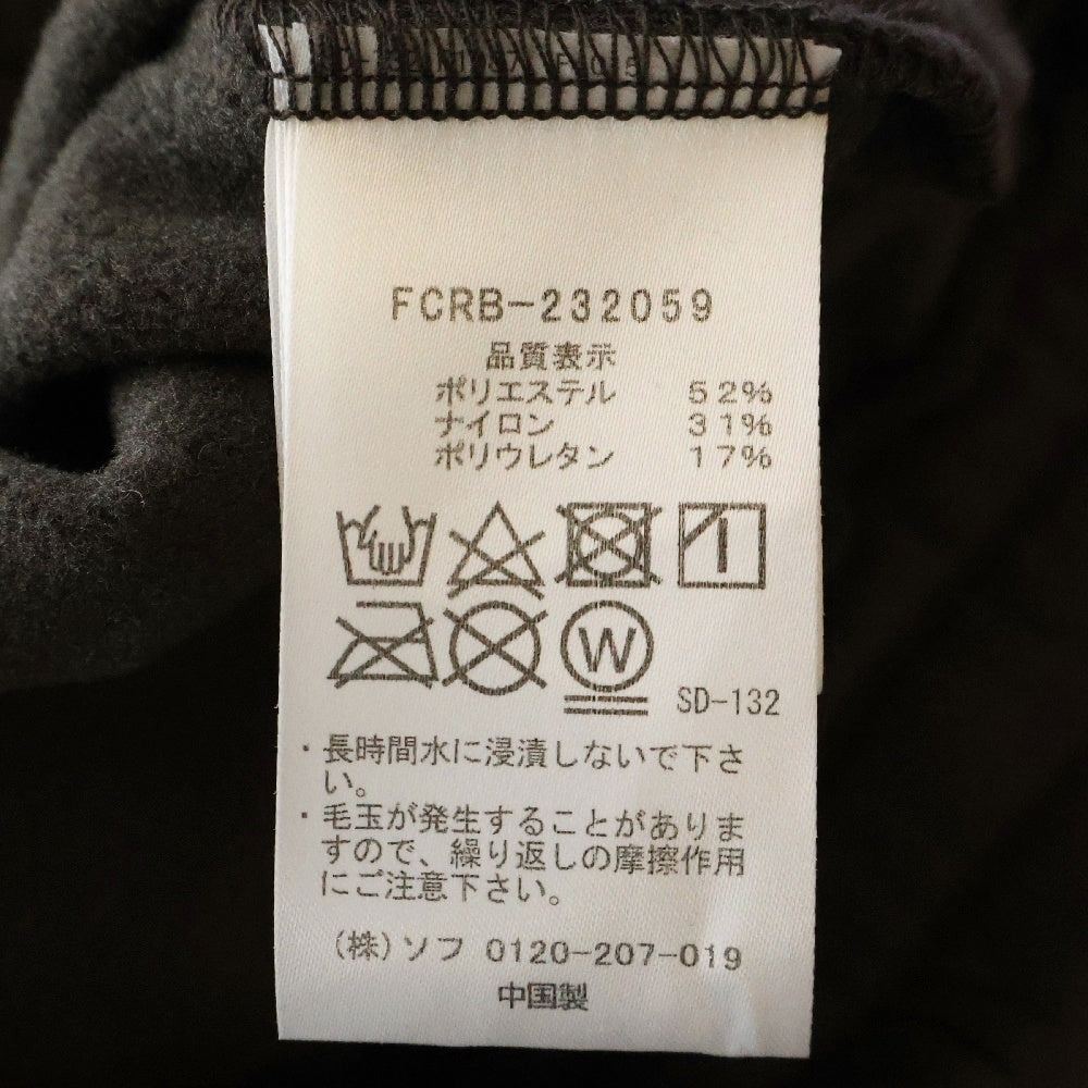 F.C.R.B./F.C.Real Bristol/FCRB(エフシーアールビー/エフシーレアルブリストル) 23AW POLARTEC TRAINING RIBBED PANTS ポーラテック トレーニング リブ パンツ FCRB-232059