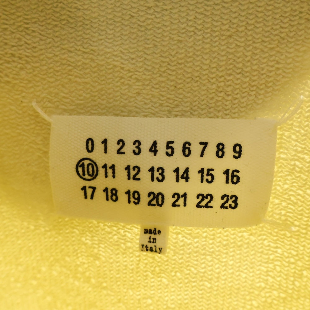 Maison Margiela 10(メゾン マルジェラ) 22SS Reverse Logo Pullover Parka リバースロゴ スウェットプルオーバーパーカー アイボリー S50GU0191