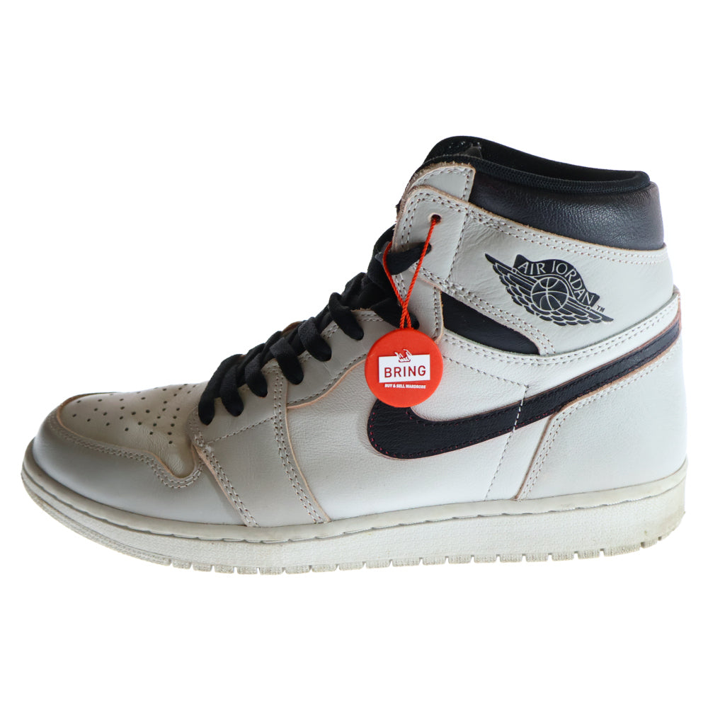 NIKE SB(ナイキエスビー) AIR JORDAN 1 RETRO HIGH OG DEFIANT NYC TO PARIS エアジョーダン 1 ディファイアント ハイカットスニーカー グレー US9.5/27.5cm CD6578-006