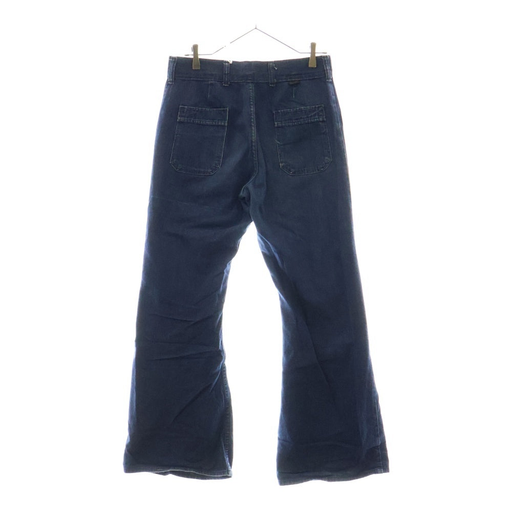 Wrangler(ラングラー) 80S VINTAGE USA製 デニム セーラーパンツ フレアパンツ インディゴ