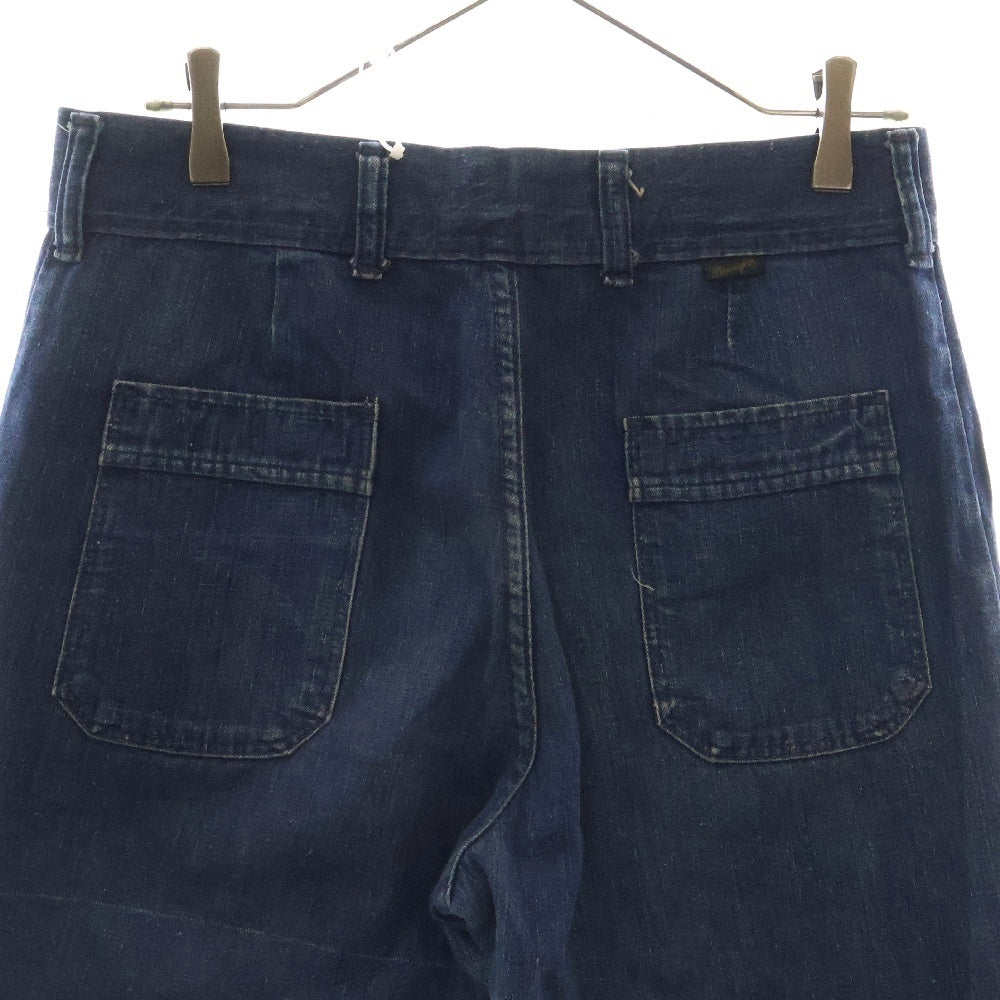 Wrangler(ラングラー) 80S VINTAGE USA製 デニム セーラーパンツ フレアパンツ インディゴ