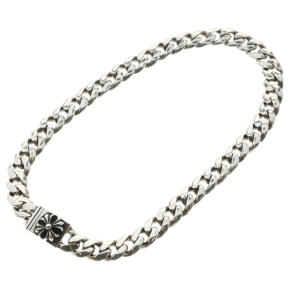 CHROME HEARTS(クロムハーツ) CLSC CHN BOX ID クラシックボックスIDチョーカー ネックレス シルバー