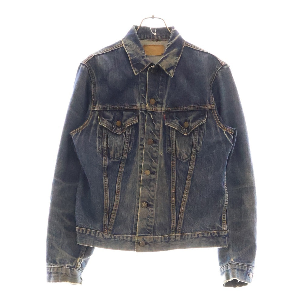 Levi's(リーバイス) 70S VINTAGE 70505 BIGE 4th ボタン裏524 フォース デニムジャケット トラッカージャケット Gジャン インディゴ
