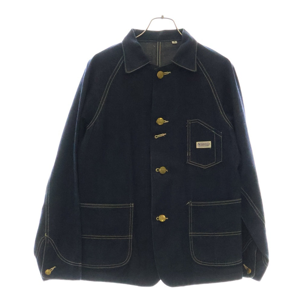 AT LAST & CO(アットラスト) 初期 デニム カバーオール ジャケット インディゴ
