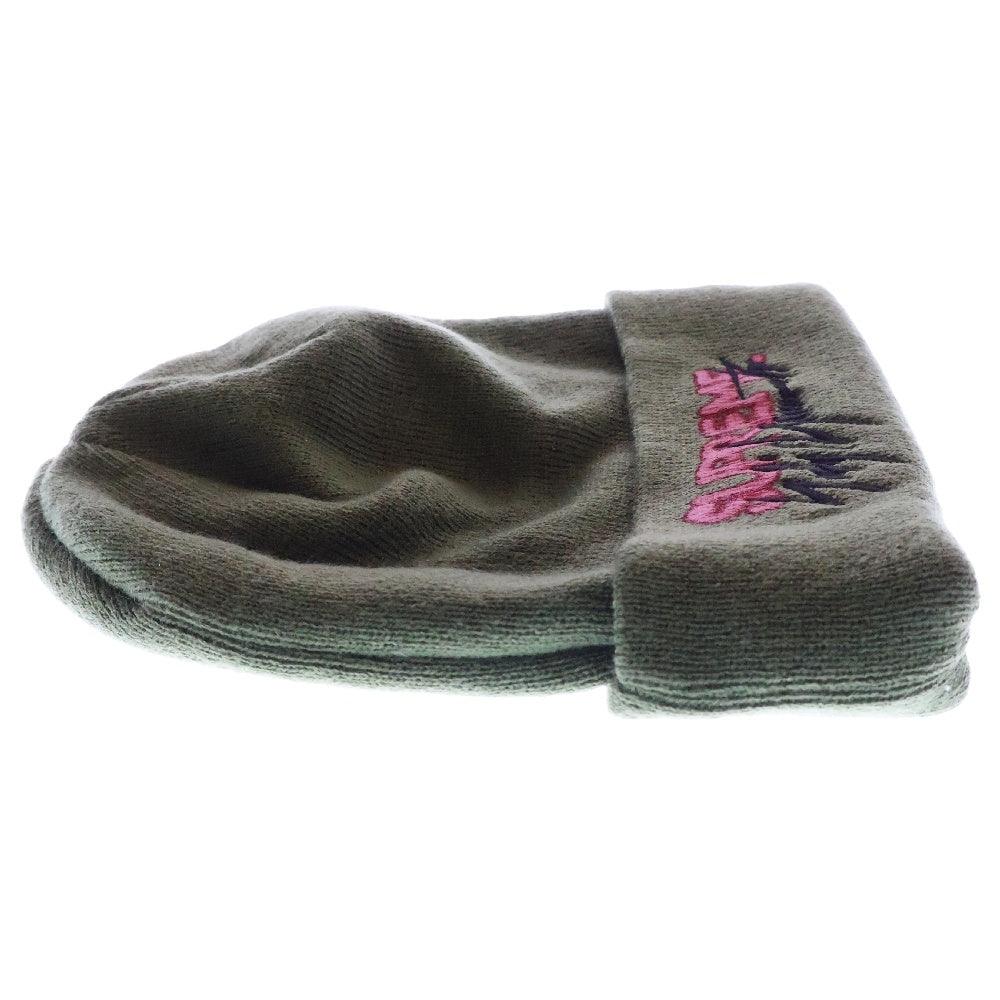 SUPREME(シュプリーム) 20AW ×Yohji Yamamoto ×NEW ERA Beanie ヨウジヤマモト ニューエラ フロントロゴ アクリルニット ビーニー 帽子 グリーン