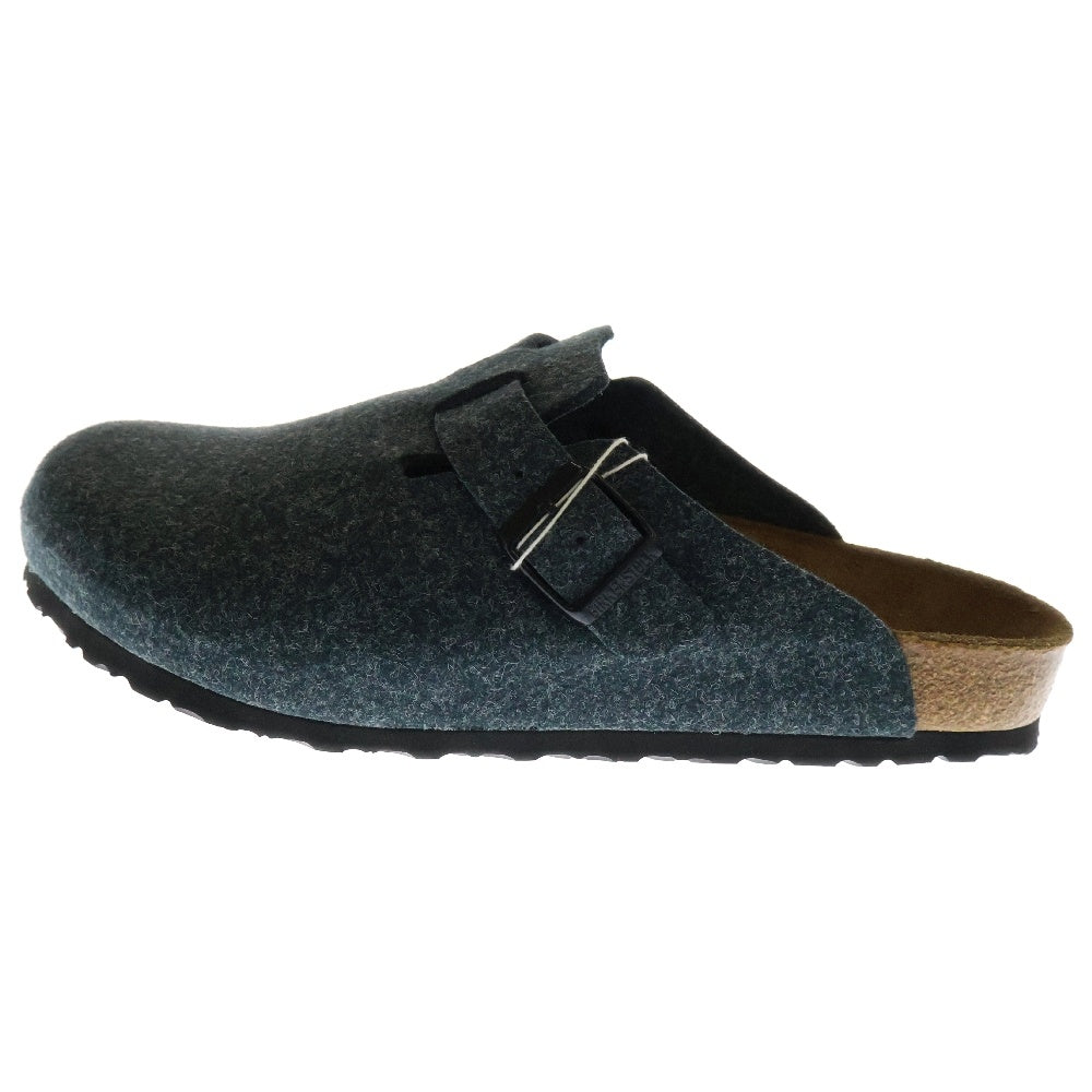 BIRKENSTOCK(ビルケンシュトック) BOSTON ボストン レザーサンダル ネイビー/ブラウン 060861