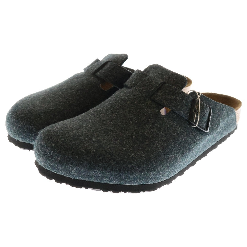 BIRKENSTOCK(ビルケンシュトック) BOSTON ボストン レザーサンダル ネイビー/ブラウン 060861
