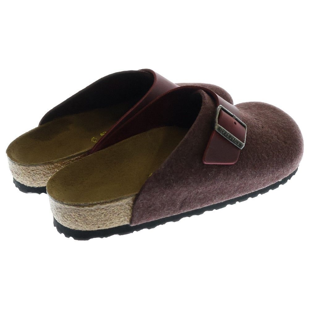 BIRKENSTOCK(ビルケンシュトック) BASEL バーゼル バックルベルト レザーサンダル ボルドー/ブラウン 112171