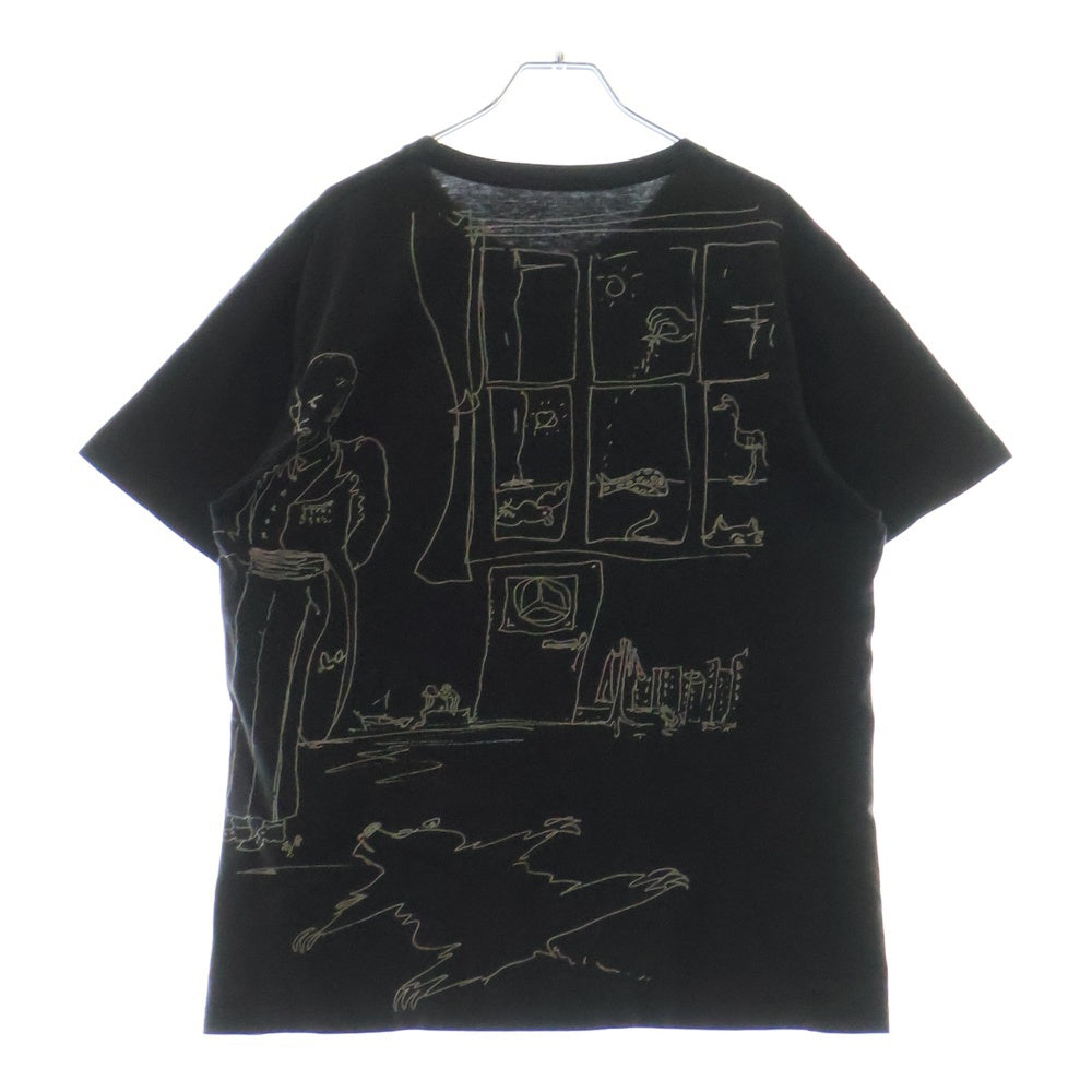 VINTAGE(ヴィンテージ) PEACE IS HERE NOW Tシャツ オノヨーコ ジョンレノン 半袖 カットソーブラック