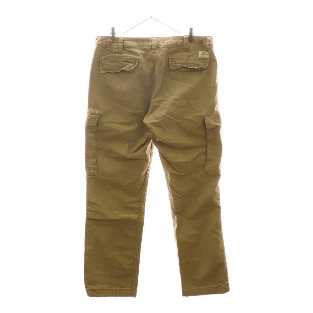 POLO RALPH LAUREN(ポロラルフローレン) SLIM FIT UTILITY CHINO スリムフィット ユーティリティ チノ カーゴパンツ ブラウン 55067