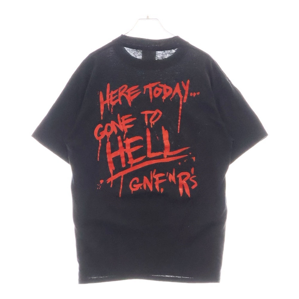 VINTAGE(ヴィンテージ) 90S VINTAGE GUNS N' ROSES GONE TO HELL ヴィンテージ ガンズアンドローゼズ プリント 半袖Tシャツ カットソー ブラック