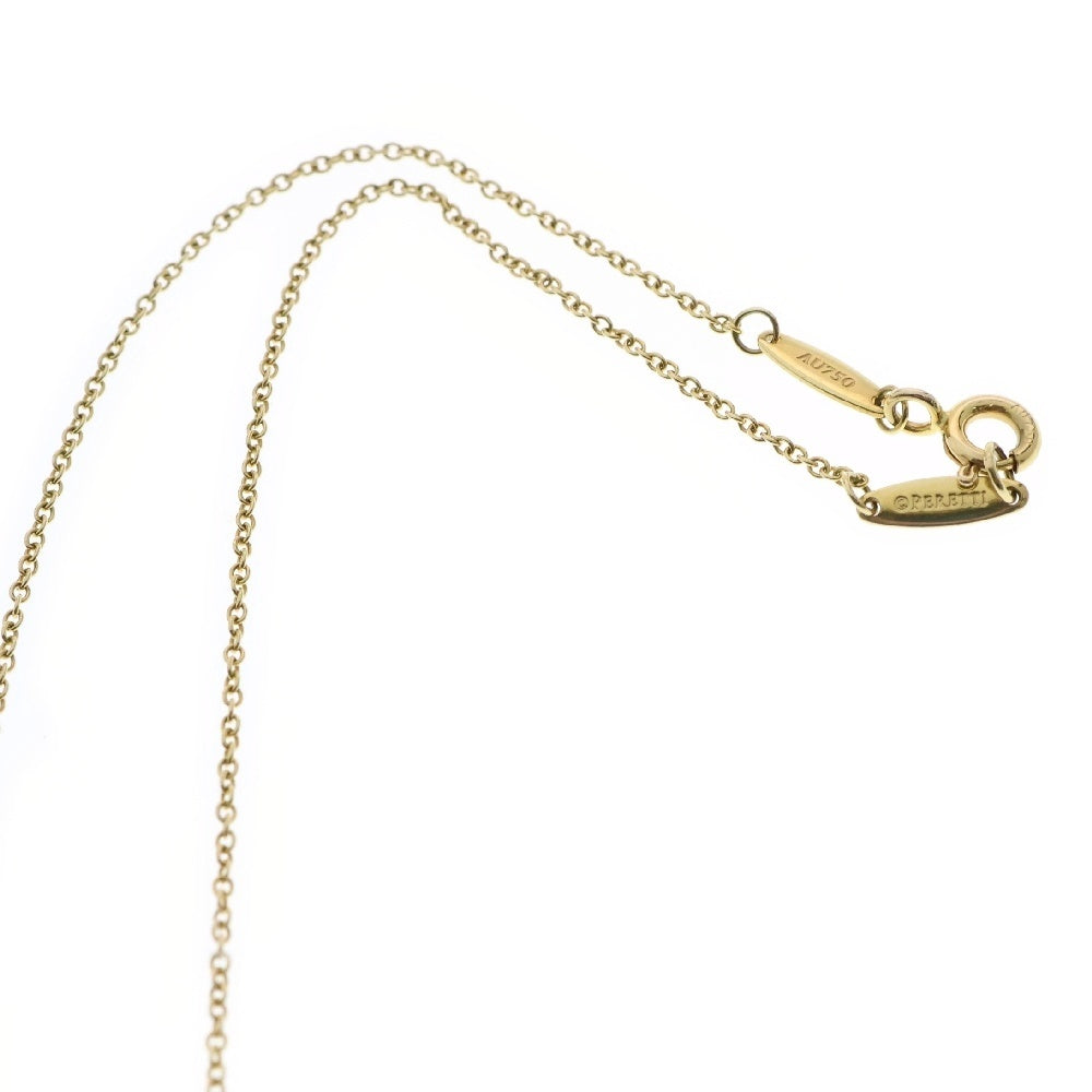 TIFFANY & Co.(ティファニー) バイザヤード ダイヤモンドネックレス エルサペレッティ K18 YG イエローゴールド