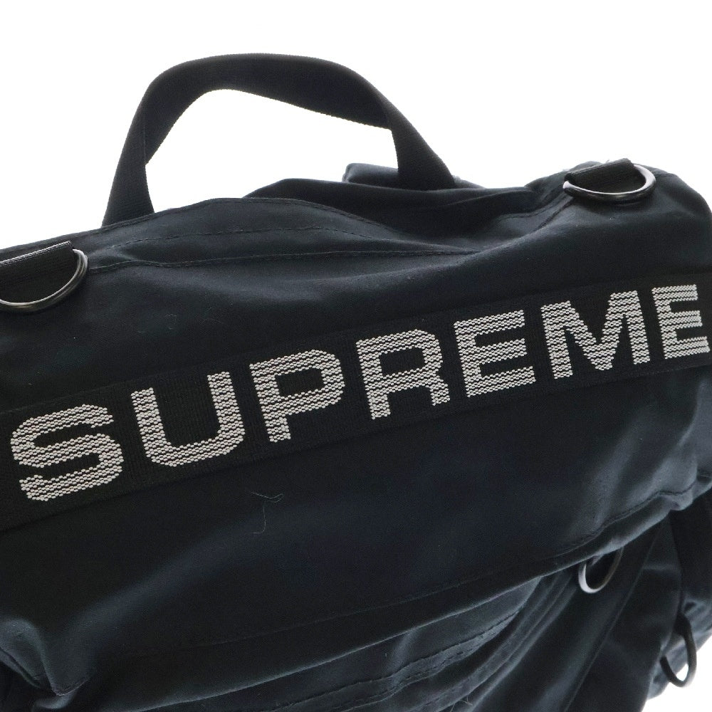 SUPREME(シュプリーム) 23SS Field Backpack フィールド バックパック リュック ブラック