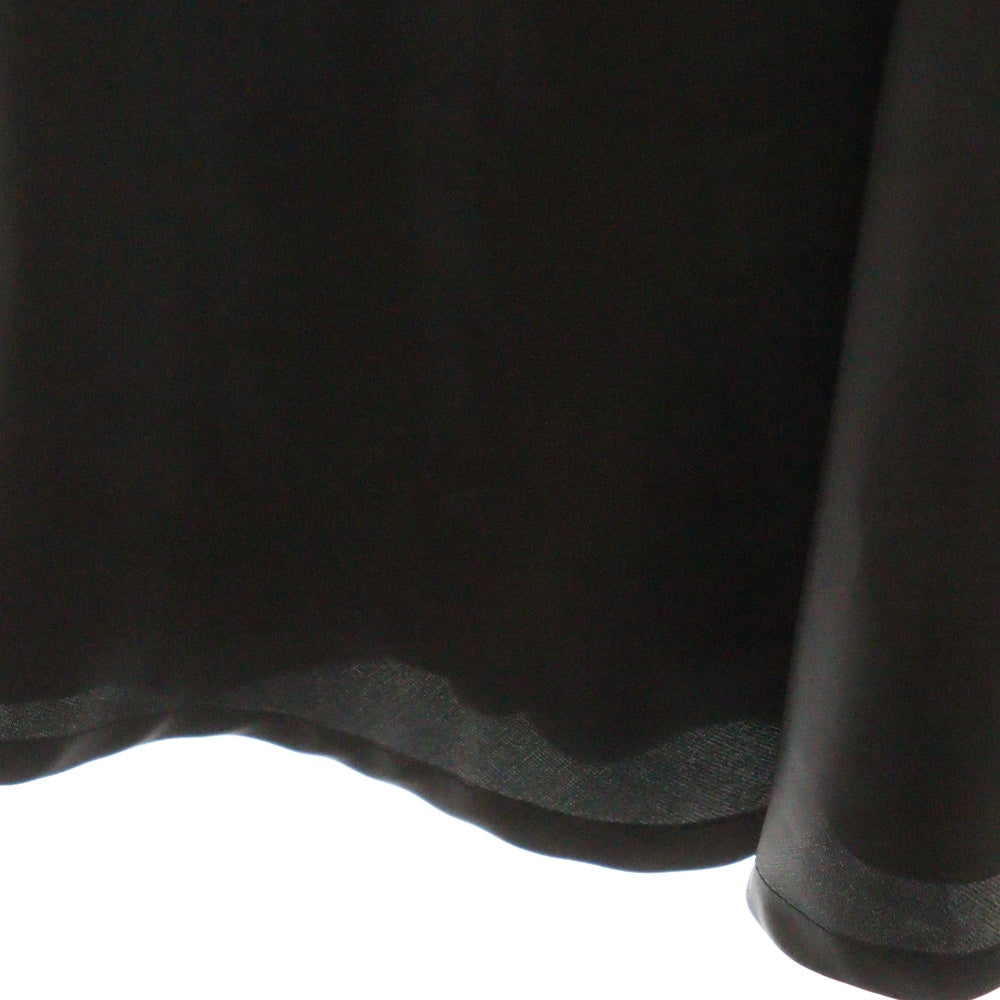 NOIR KEI NINOMIYA(ノワール ケイニノミヤ) 24AW AD2024 Ester Twill Dress エステルツイル ドレス ワンピース レディース ブラック 3N-O003
