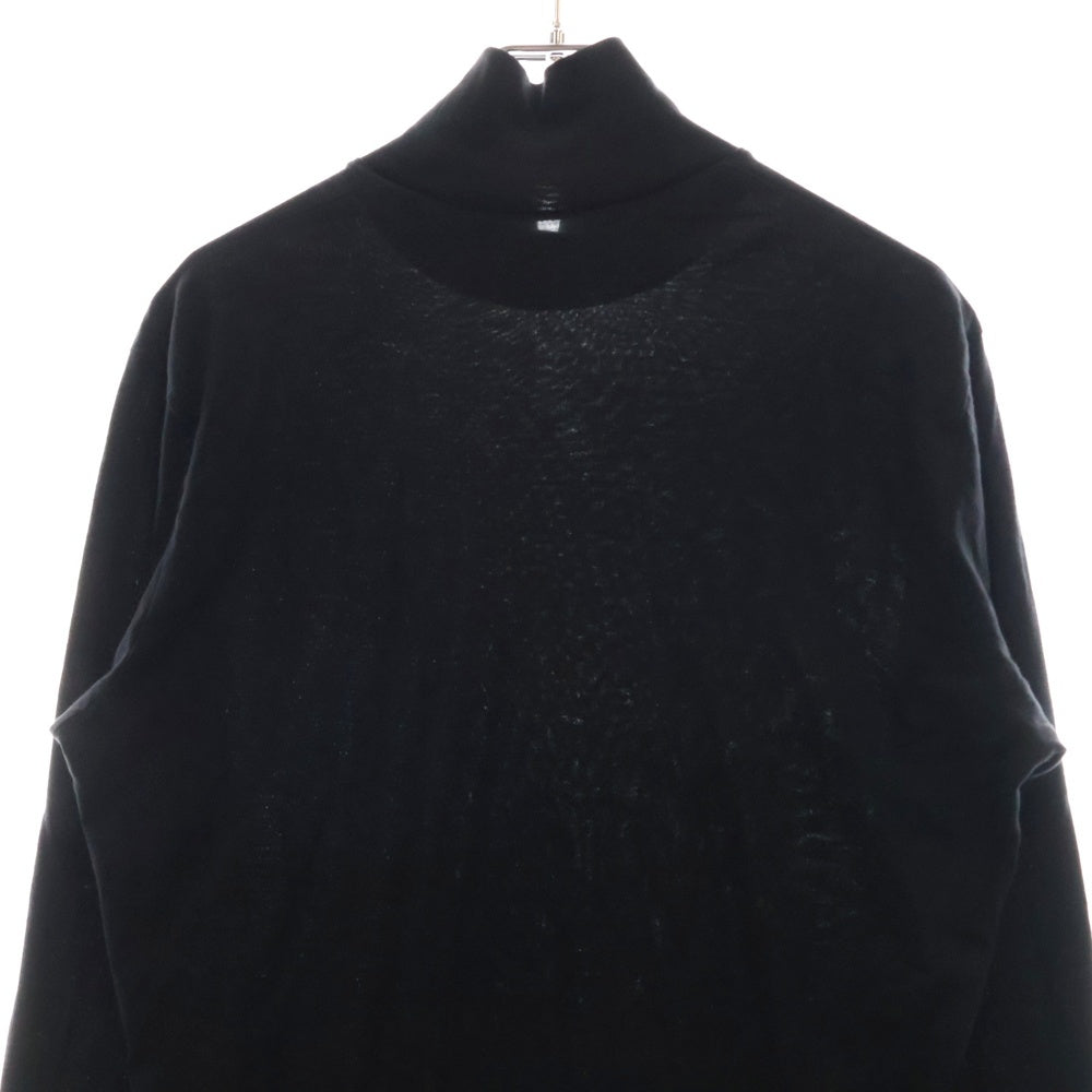 JOHN LAWRENCE SULLIVAN(ジョンローレンスサリバン) コットンハイネック長袖Tシャツ ブラック 5A008'15-37