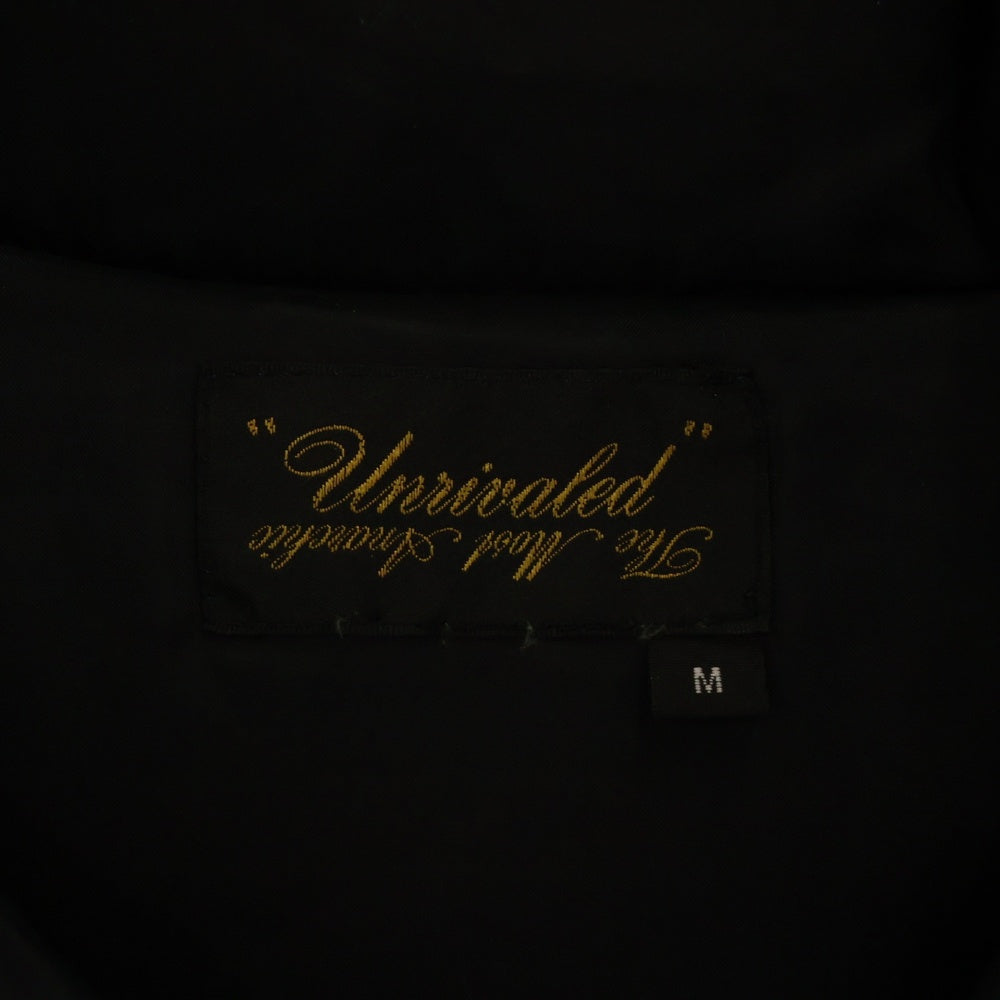 UNRIVALED(アンライバルト) 袖脱着ポリエステルジップアップダウンジャケット ブラック URAW06-1341