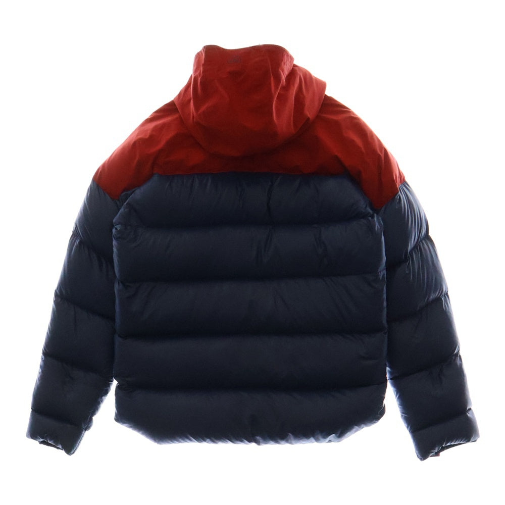 SOPHNET.(ソフネット) ×FRAGMENT DESIGN ×FSF フラグメントデザイン フーデッドナイロンダウンジャケット ブルー/レッド SOPH-123066