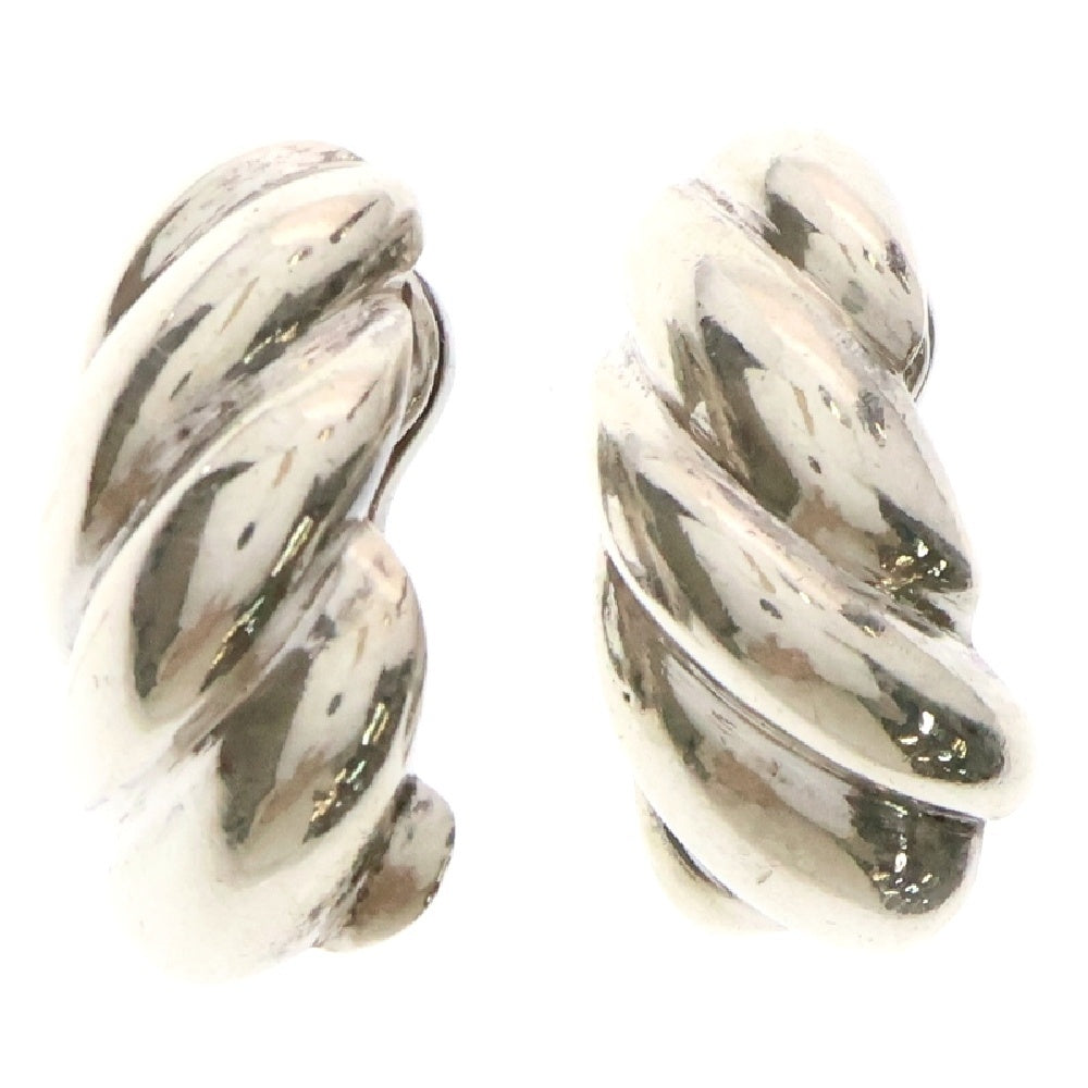 HERMES(エルメス) Torsade Earrings ヴィンテージ トルサード イヤリング 両耳 シルバー