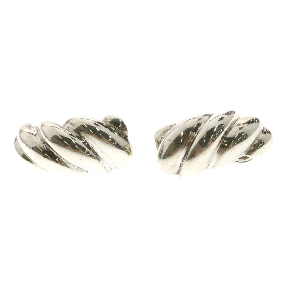 HERMES(エルメス) Torsade Earrings ヴィンテージ トルサード イヤリング 両耳 シルバー