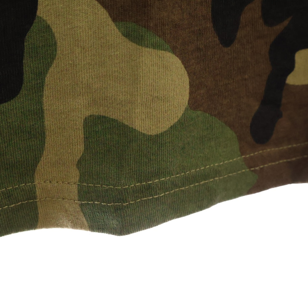 SOPHNET.(ソフネット) × Timberland EXPLORE THE UNKNOWN TEE ティンバーランド エクスプローラーザアンノウン グラフィックプリント カモ柄 クルーネック半袖Tシャツ SOPH-178156