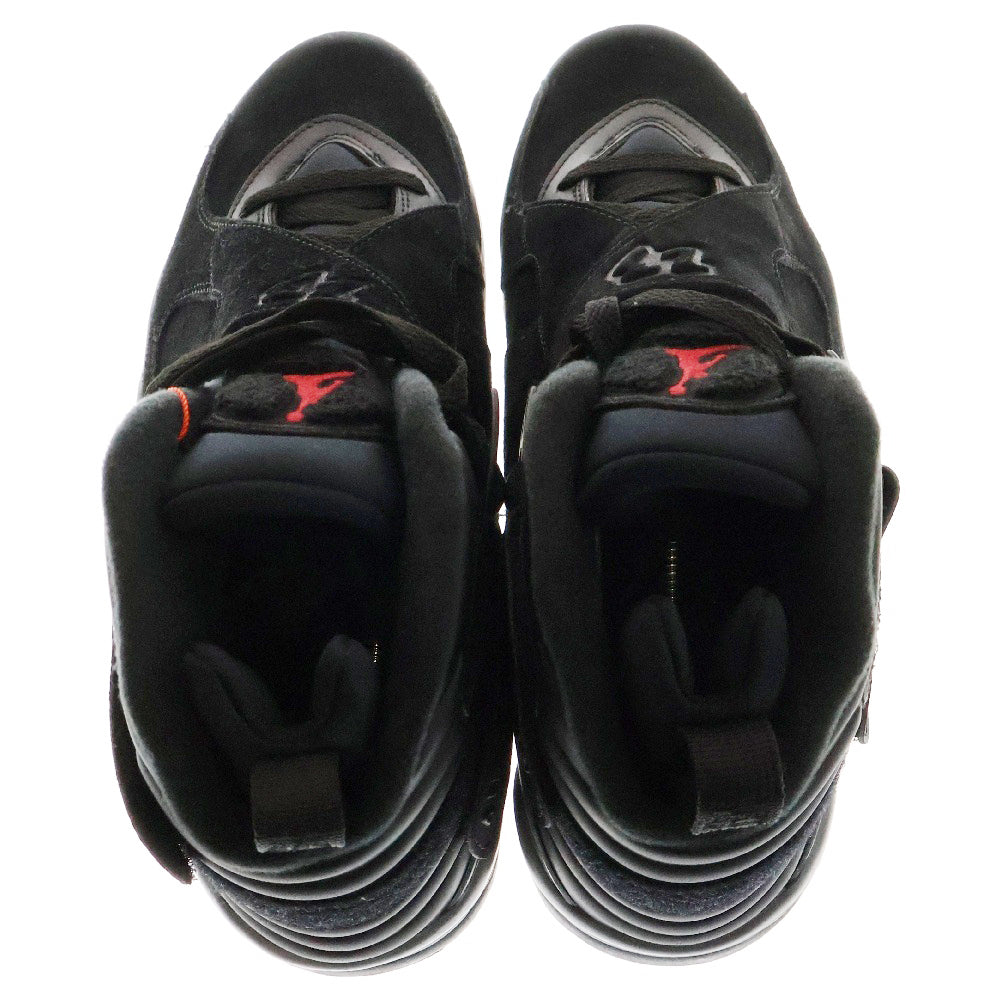 NIKE(ナイキ) AIR JORDAN 8 RETRO BLACK CEMENT エアジョーダン 8 レトロ ブラックセメント ブラック/ジムレッド/ウルフグレー US10/28cm 305381-022