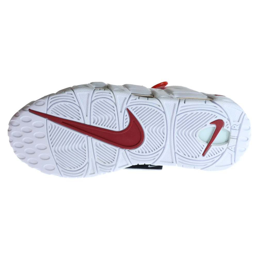 NIKE(ナイキ) AIR MORE UPTEMPO 96 エアモアアップテンポ ハイカットスニーカー ホワイト/レッド US9/27cm 921948-102