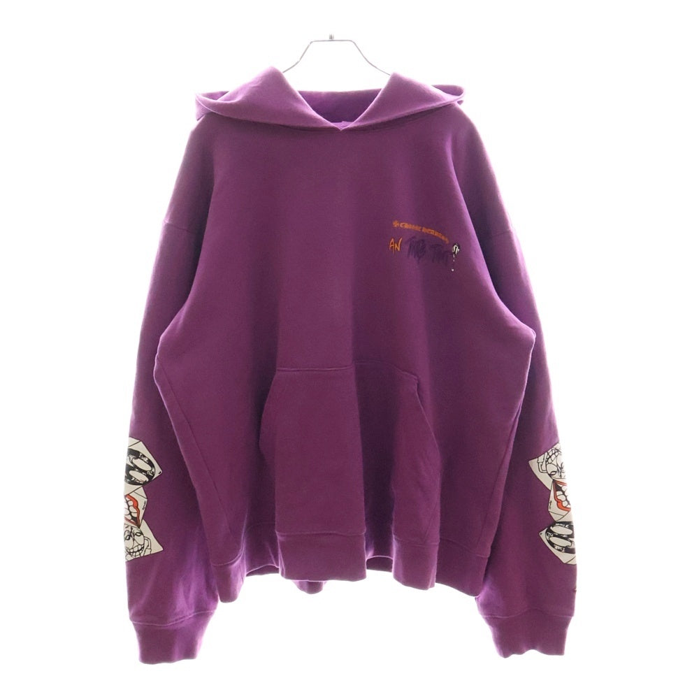CHROME HEARTS(クロムハーツ) ×MATTY BOY PPO I WANT MORE NOT LESS AN THAT'S THAT HOODIE マッティボーイ フーディ プルオーバースウェットパーカー パープル