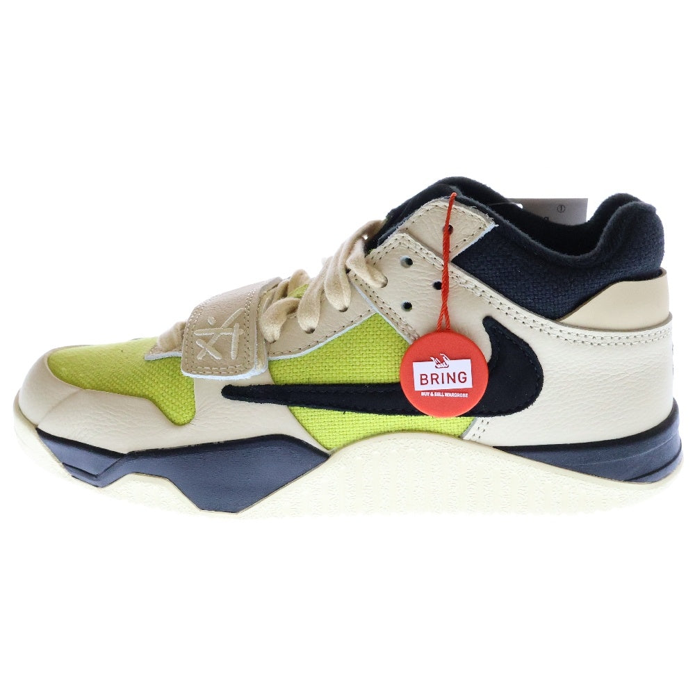 NIKE(ナイキ) JUMPMAN JACK TR CJ1 T-Rexx ジャンプマンジャック ティーレックス ローカットスニーカー ホワイト/イエロー US6.5/24.5cm FZ8117-102