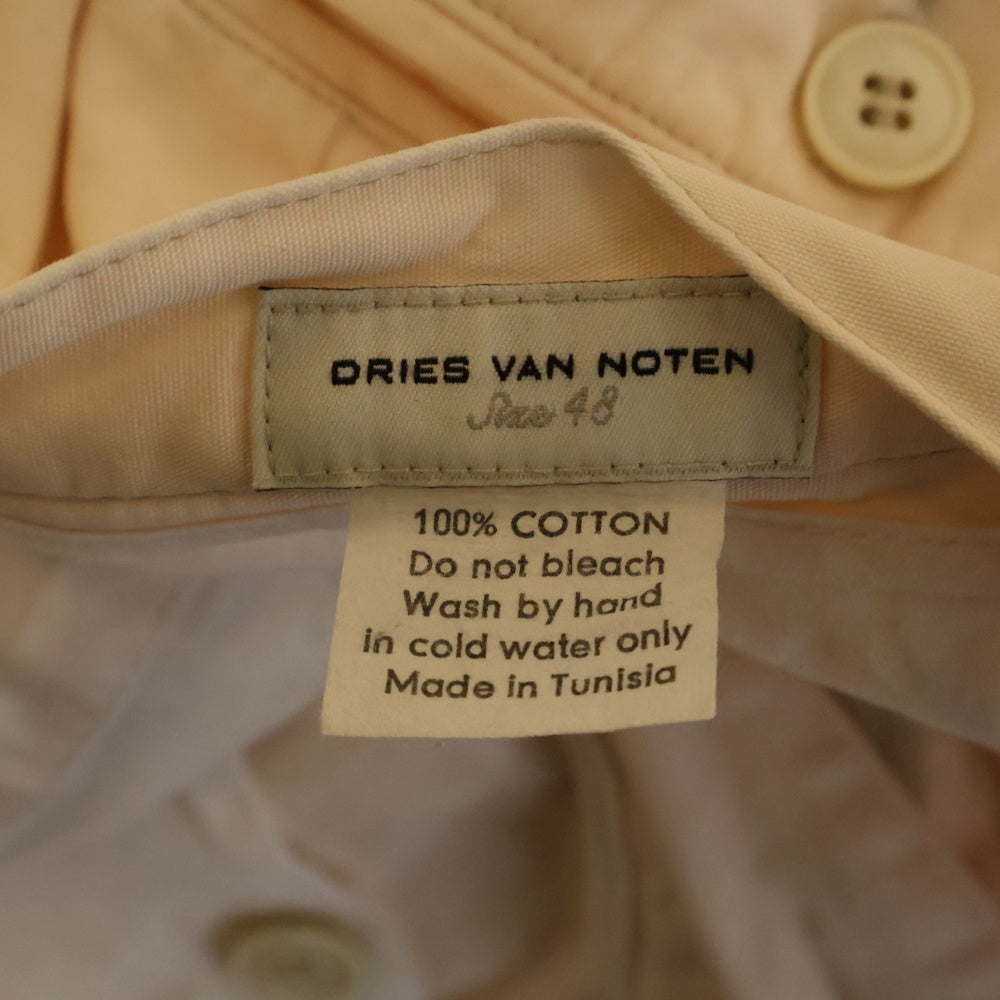 DRIES VAN NOTEN(ドリスヴァンノッテン) コットントラウザー スラックスパンツ ピンク