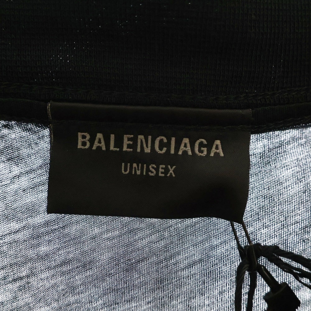 BALENCIAGA(バレンシアガ) Inside Out T-Shirt インサイドアウト 半袖Tシャツ カットソー ブラック 787358 TQVJ4