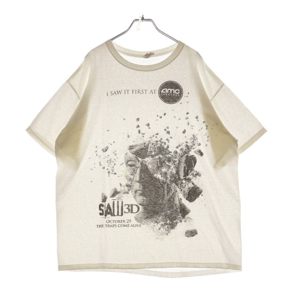 VINTAGE(ヴィンテージ) 00s SAW 3D ソウ フェイスプリント半袖Tシャツ カットソー