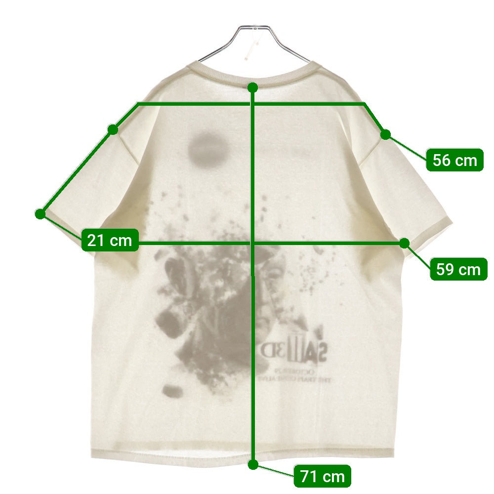 VINTAGE(ヴィンテージ) 00s SAW 3D ソウ フェイスプリント半袖Tシャツ カットソー