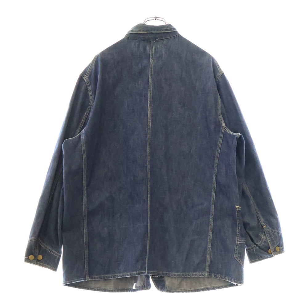 VINTAGE(ヴィンテージ) 40s Hercules Denim Coveralls Jacket ヘラクレス デニムカバーオール ジャケット インディゴ