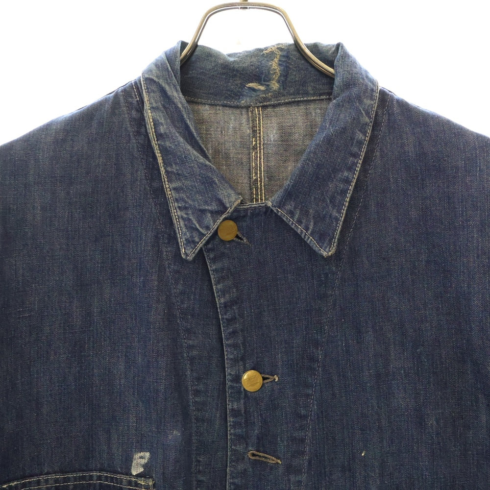 VINTAGE(ヴィンテージ) 40s Hercules Denim Coveralls Jacket ヘラクレス デニムカバーオール ジャケット インディゴ