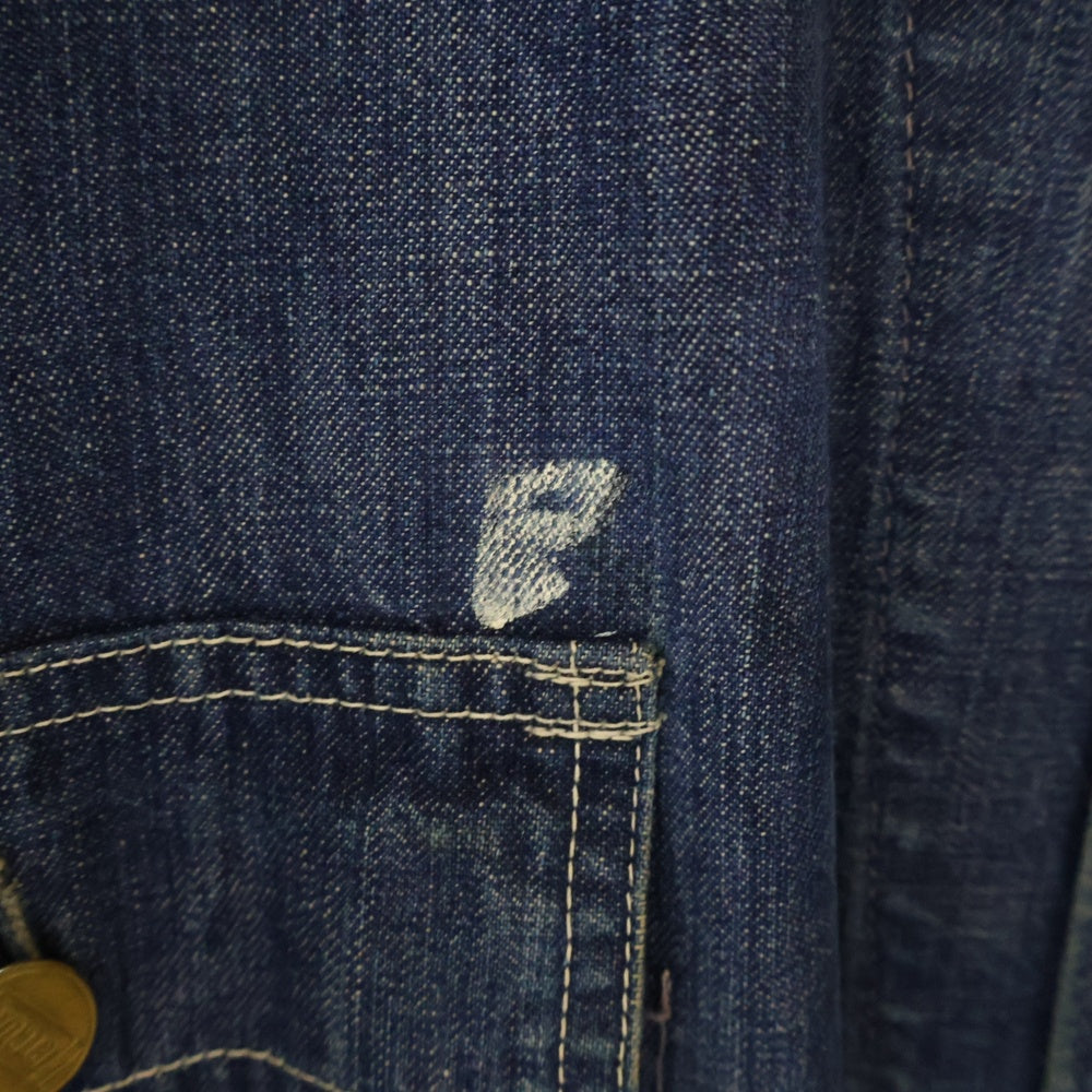 VINTAGE(ヴィンテージ) 40s Hercules Denim Coveralls Jacket ヘラクレス デニムカバーオール ジャケット インディゴ