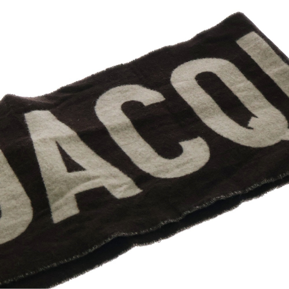 JACQUEMUS(ジャックムス) 23AW L'Echarpe ロゴマフラー ブラウン