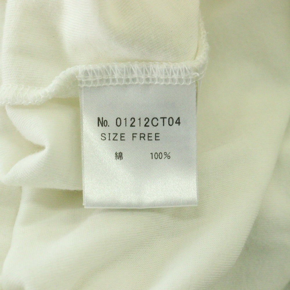 HYSTERIC GLAMOUR(ヒステリックグラマー) HYS HITS オーバーサイズ ラグラン 半袖Tシャツ カットソー ブラック/ホワイト 01212CT04