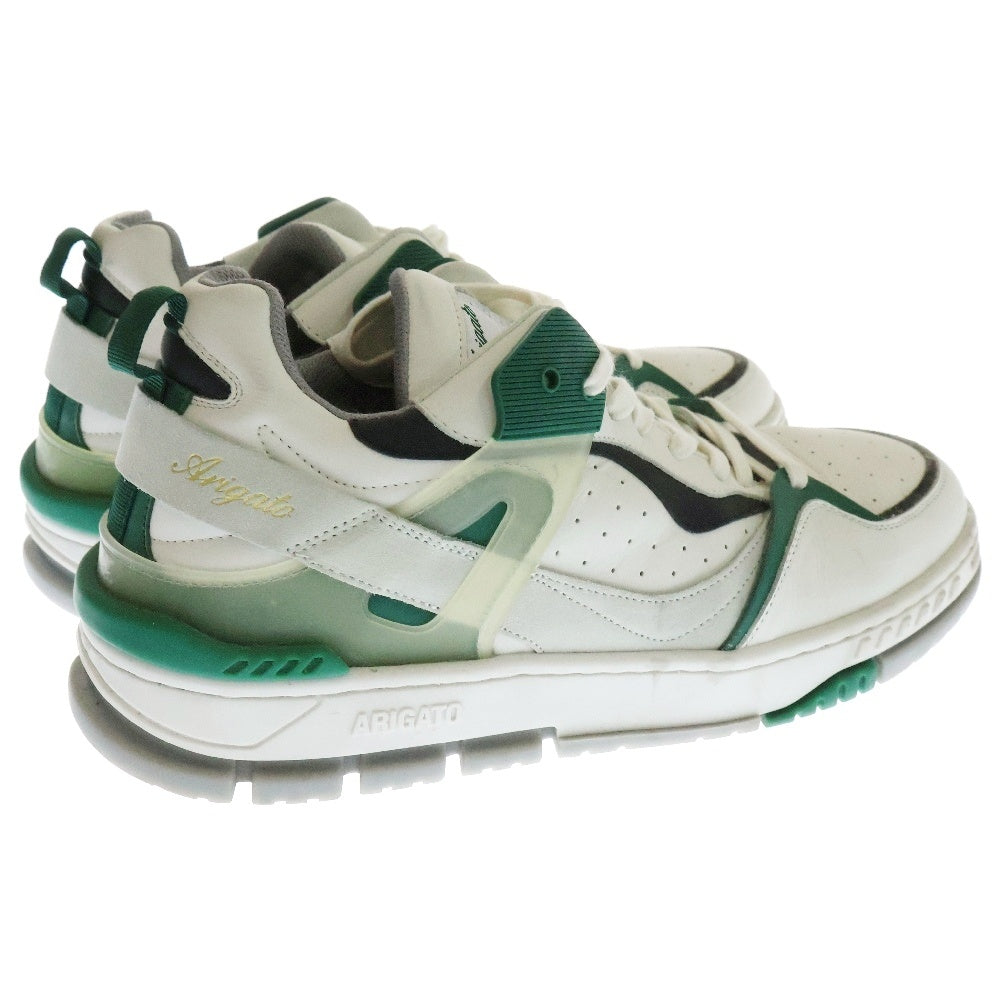 AXEL ARIGATO(アクセルアリガト) Astro Sneaker アストロ レザー ローカットスニーカー グリーン/ホワイト 45 F1021001