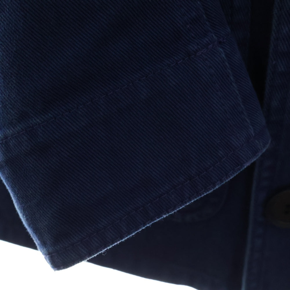 JUNYA WATANABE COMME des GARCONS(ジュンヤワタナベ コムデギャルソン) 13SS AD2012 製品染め ダブル コットン ワークジャケット ブルー JK-J202