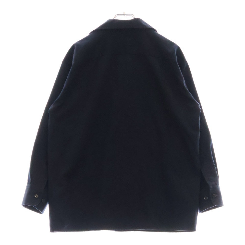 RHC Ron Herman(アールエイチシー ロンハーマン) ×Dickies ディッキーズ ツイル ワーク 長袖シャツ ネイビー レディース